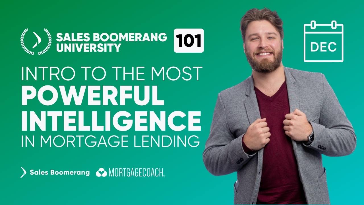 December SBU 101 -  Introduction To The Most Powerful Intelligence In Mortgage Lending